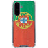 Portugal Flag Distressed Galaxy A36 5G Clear Case